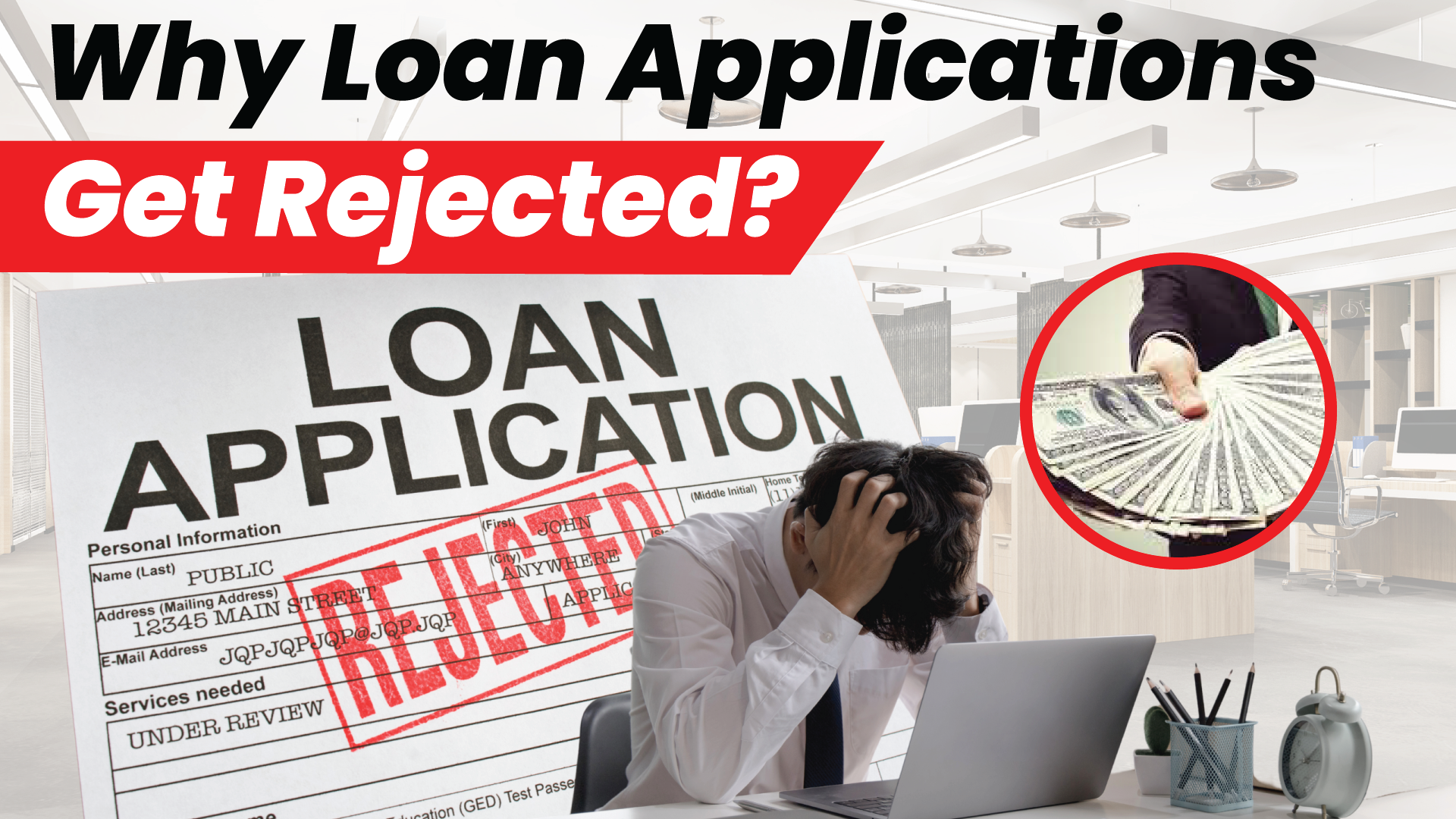 Why Loan Applications Get Rejected? Loan Rejection Reasons in India